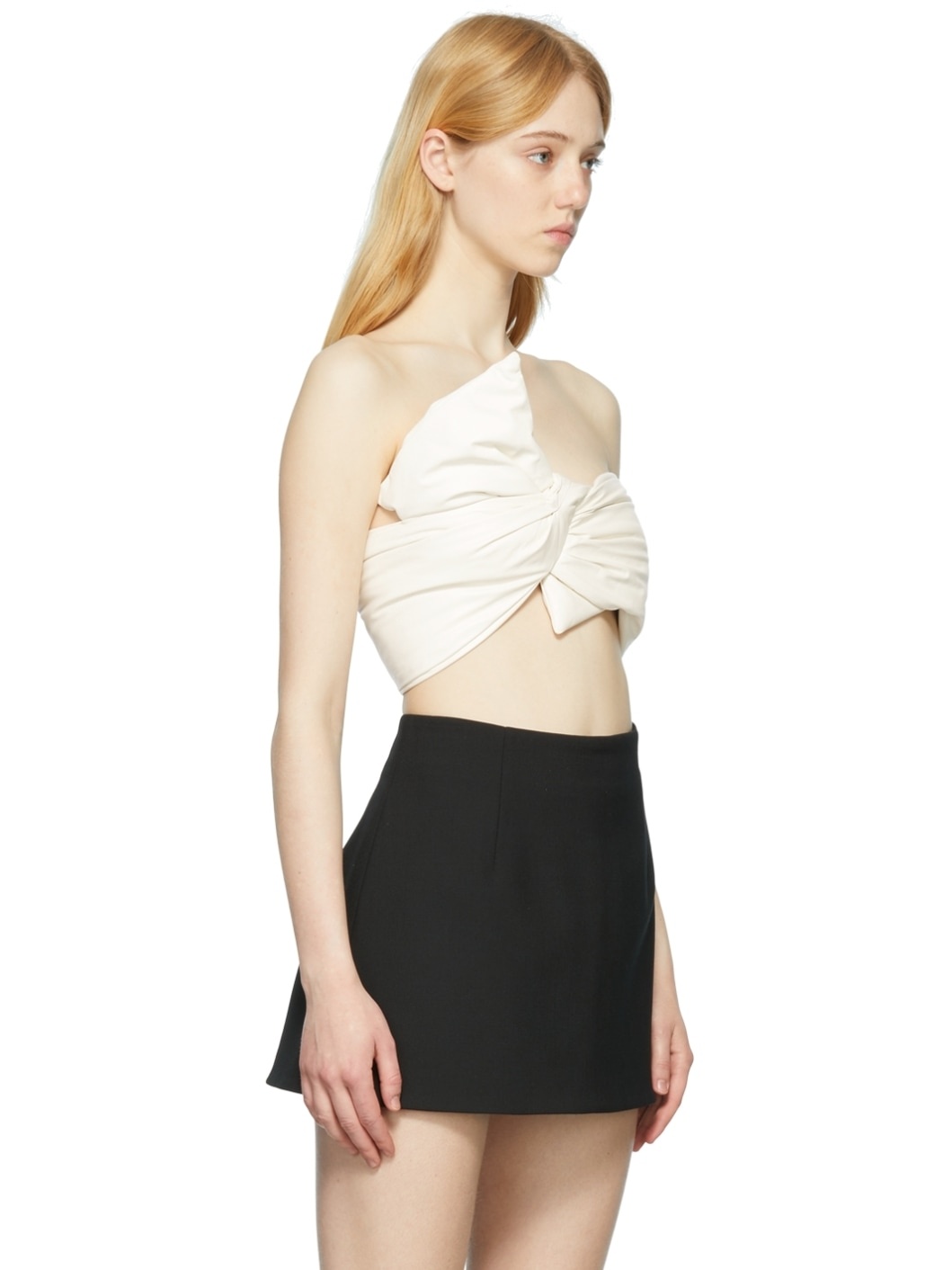 Off-White Leather Tank Top - 2
