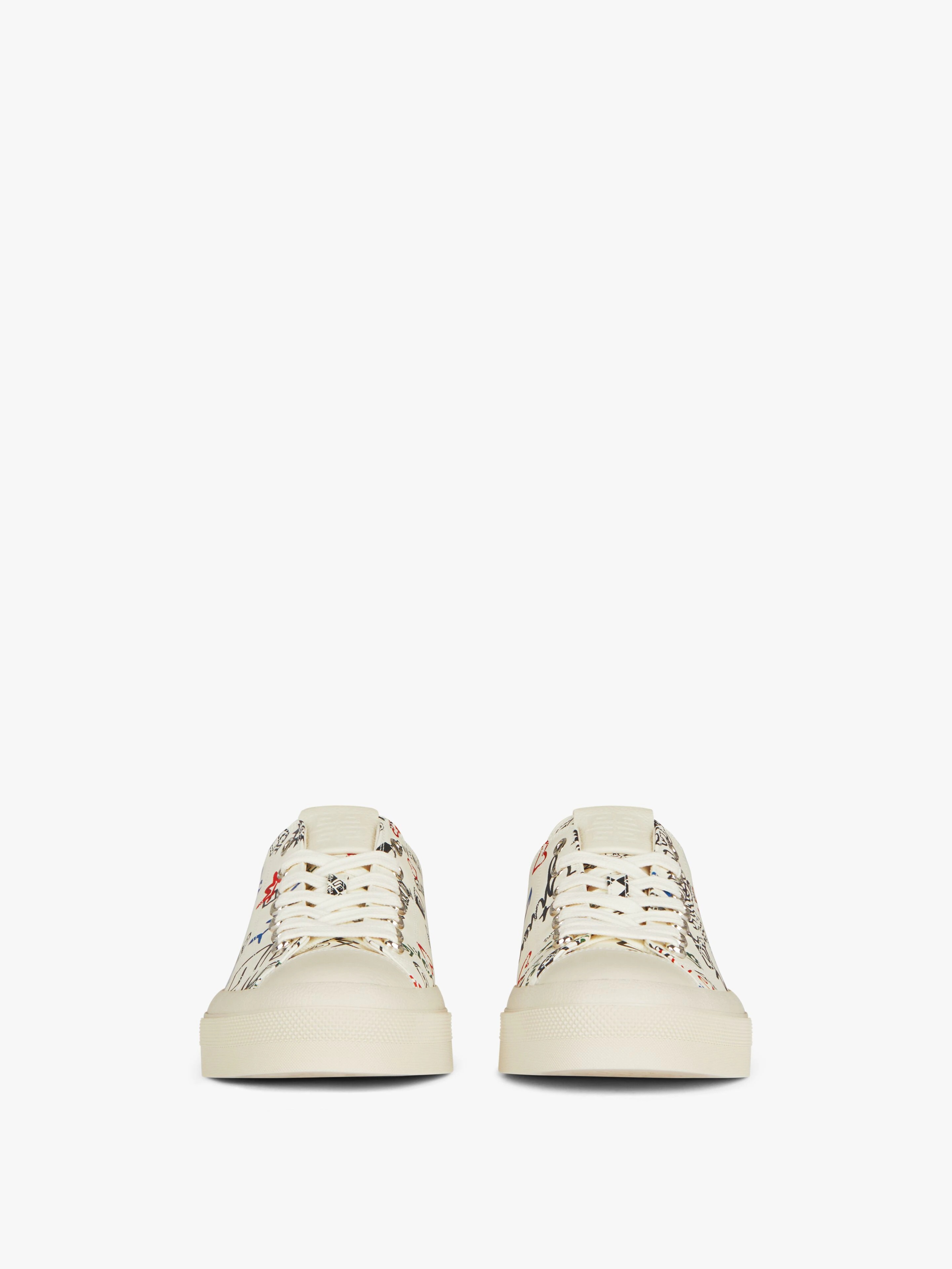 Givenchy CITY SNEAKERS IN LEATHER | REVERSIBLE