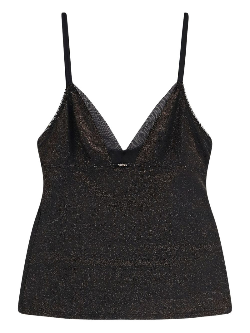 mesh detail tank top Set 1