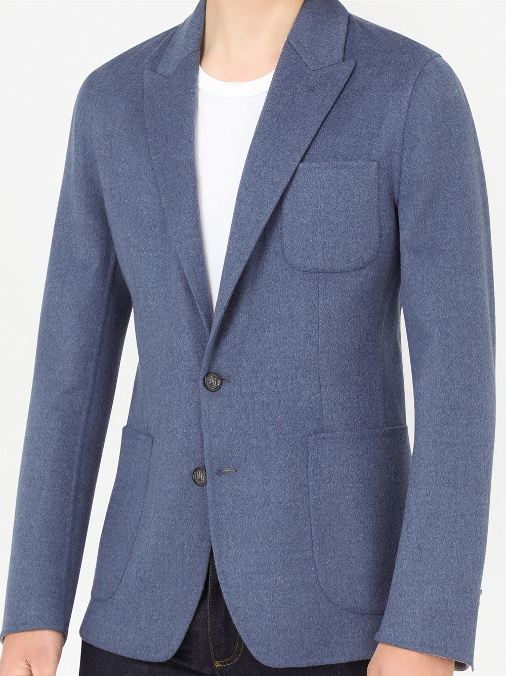 hooded panel jacket - 5