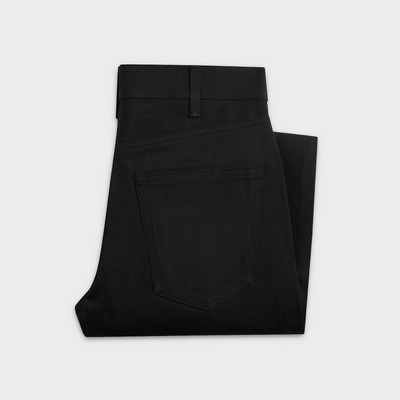 CELINE SLIM JEANS IN BLACK DENIM outlook