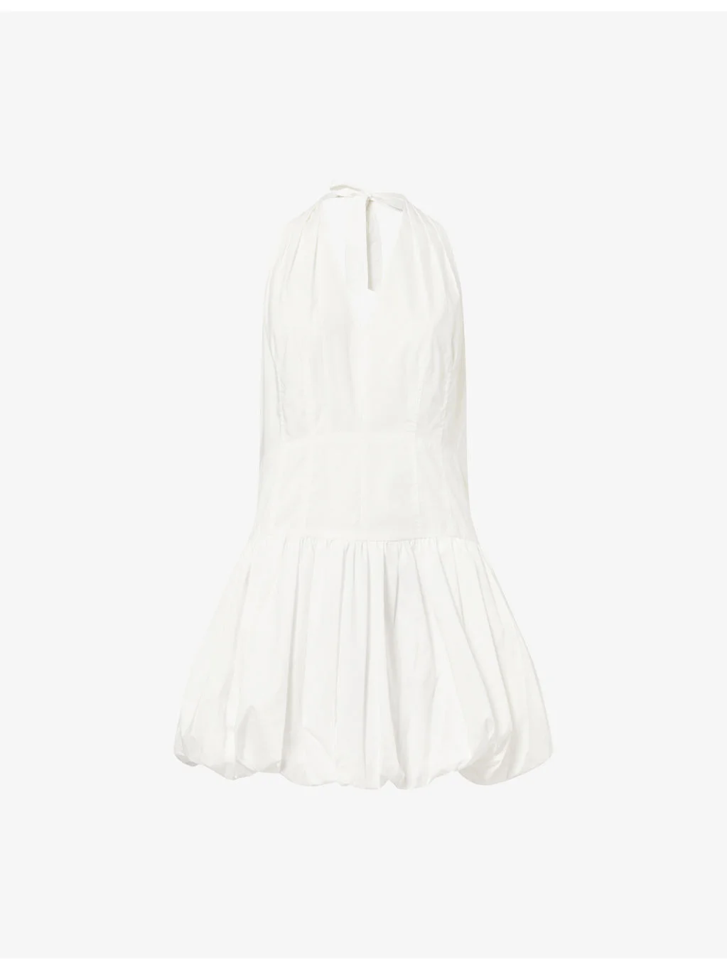 Brooke Puffball Cotton-Blend Mini Dress - 1