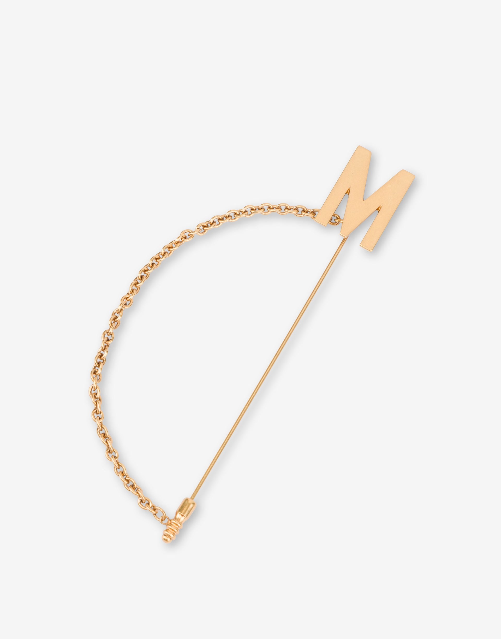M CHAIN BROOCH - 2