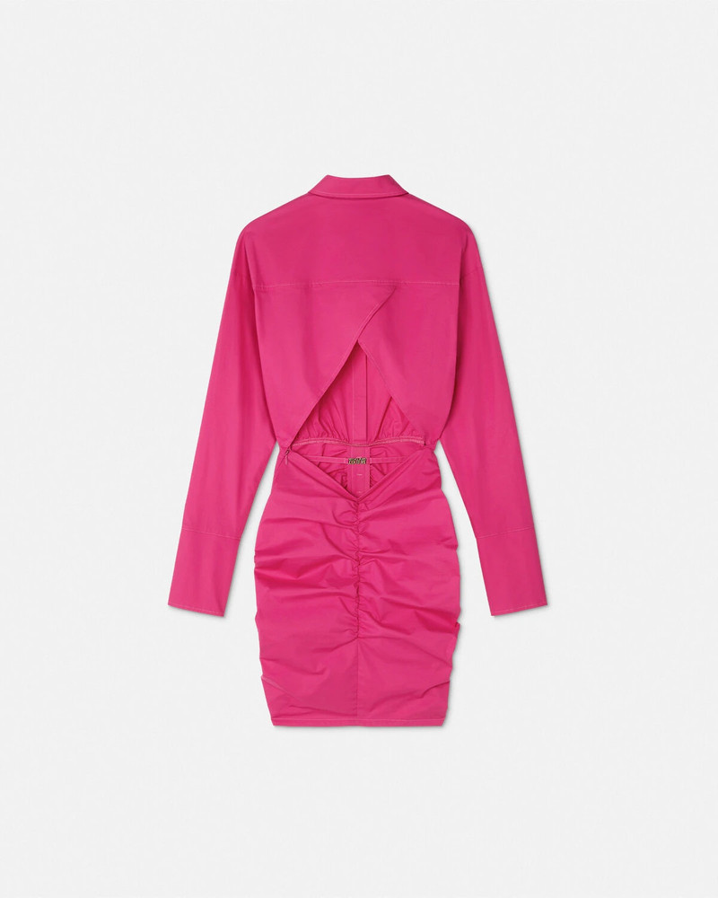 Ruched Shirt Dress 3