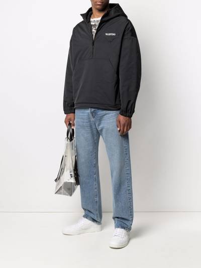 Valentino straight-leg light-wash jeans outlook