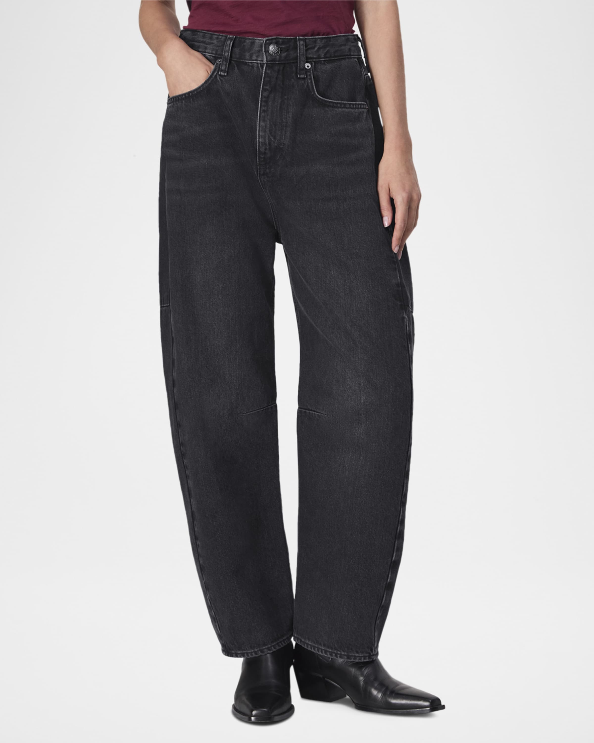 Charlie High-Rise Barrel Jeans - 2