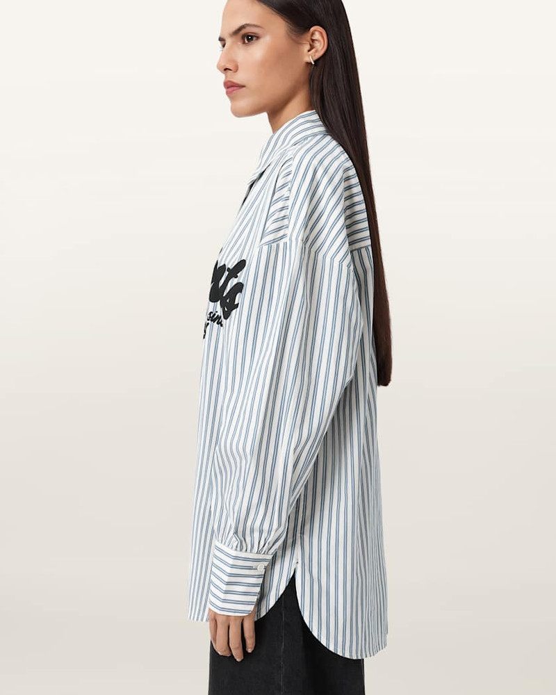 ADRIANNE RELAXED STRIPED SHIRT 7