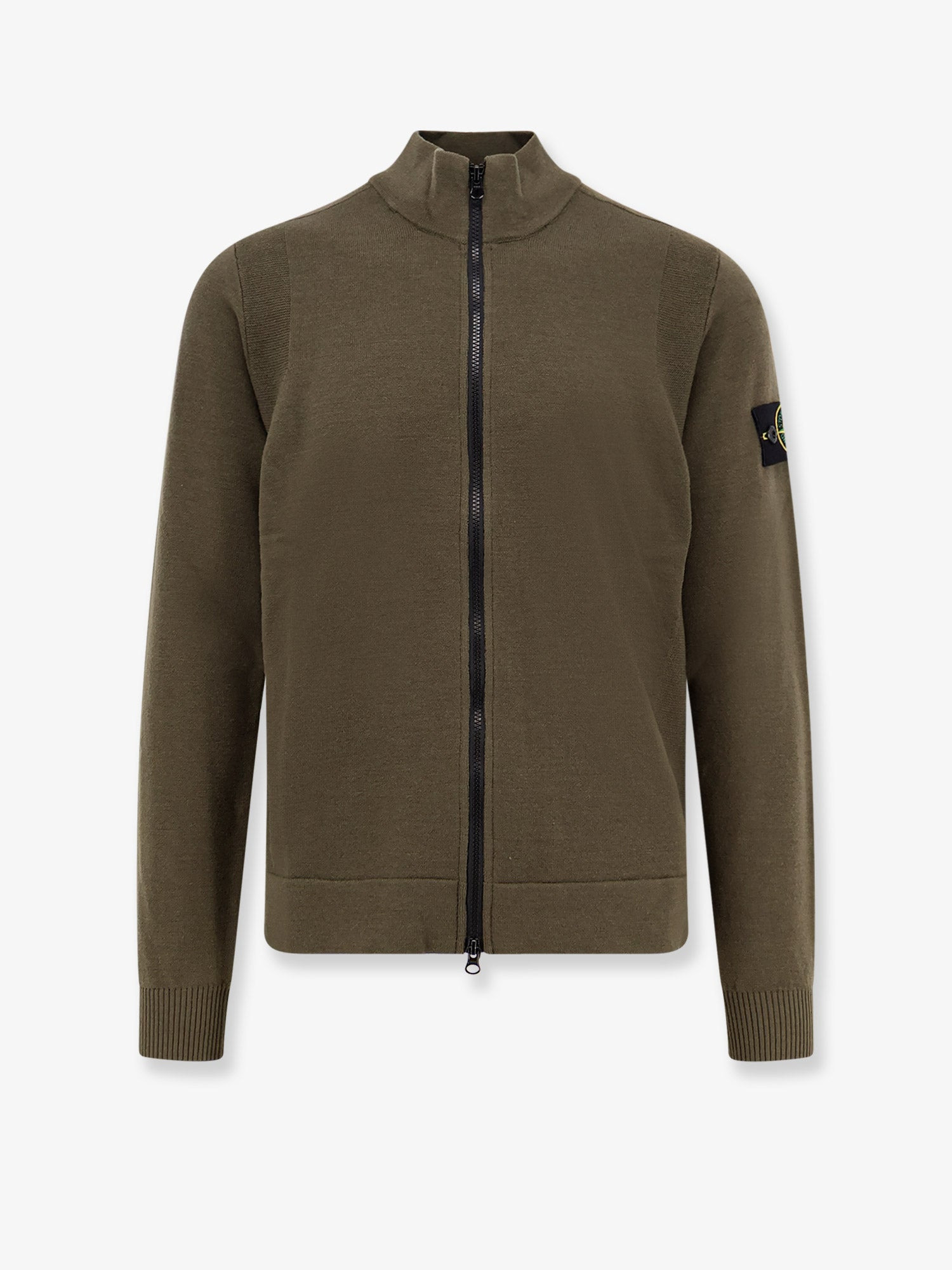 Stone Island Certified Virgin Wool Cardigan - 1