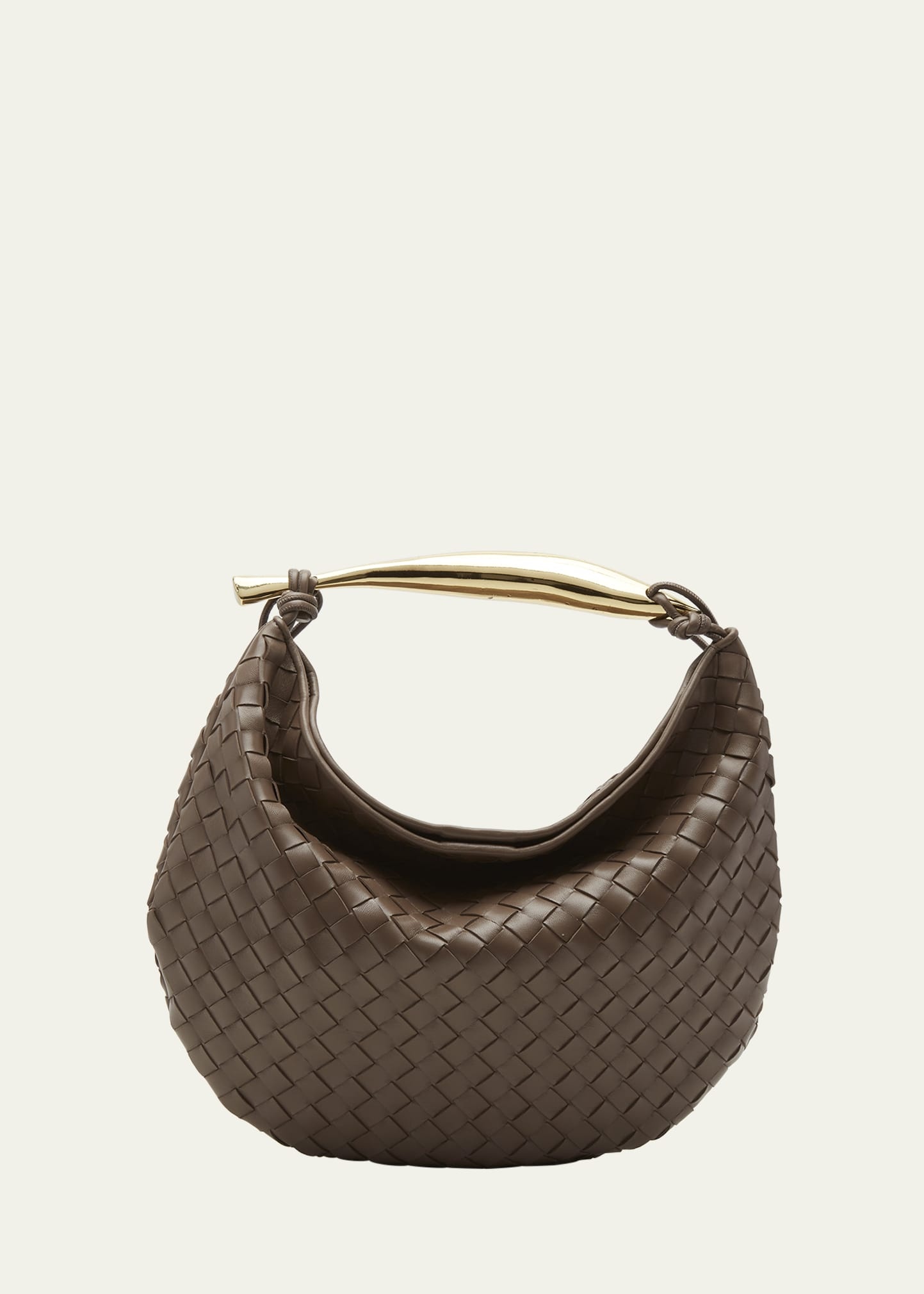Sardine Medium Intrecciato Leather Top-Handle Bag - 1