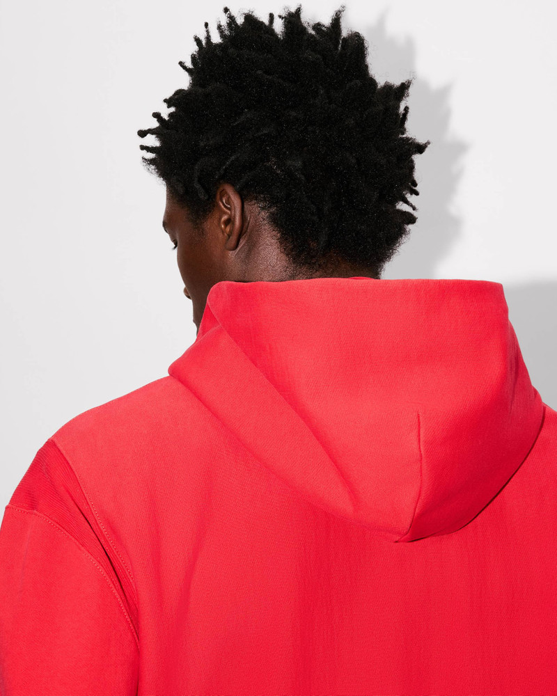 'Boke Flower 2.0' embroidered hoodie in cotton 7