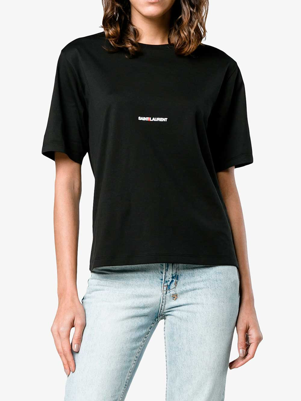 Saint Laurent Paris Women T-Shirt Stampa Logo - 2