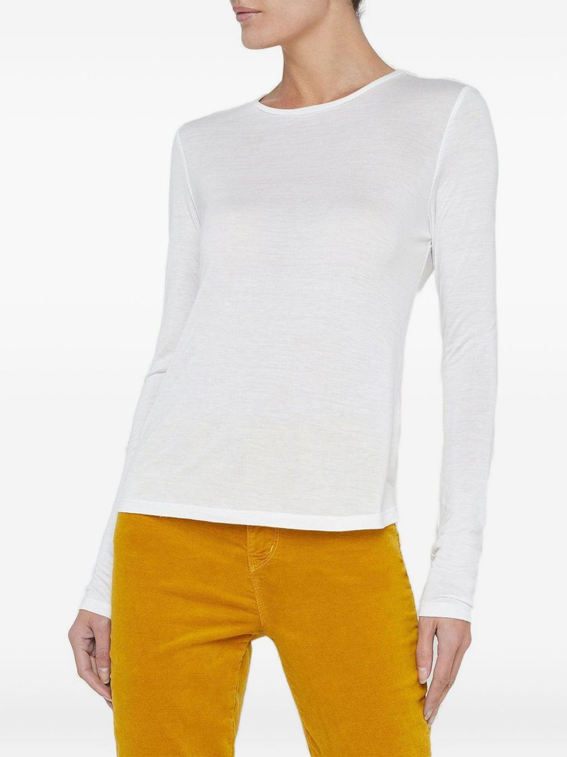Ayla long-sleeve round-neck T-shirt 1