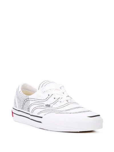 Vans stitch detail sneakers outlook