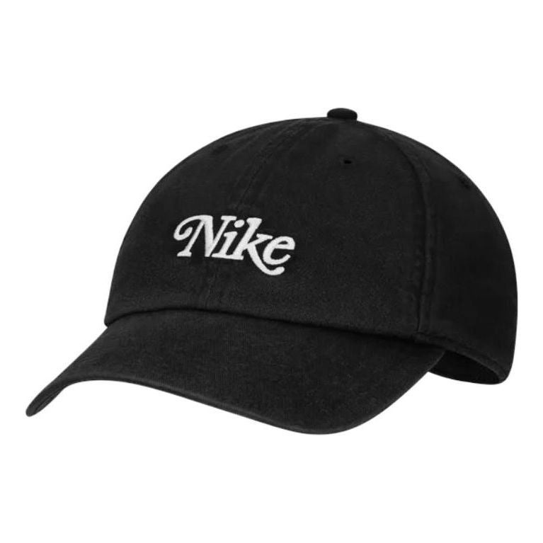 Nike Heritage 86 Washed Strapback Golf Hat 'Black' DH1637-010 - 1