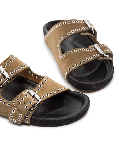 Isabel Marant Lennyo Sue double strap sandals outlook