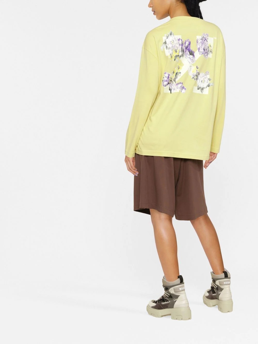 Arrows-print organic-cotton T-shirt - 2