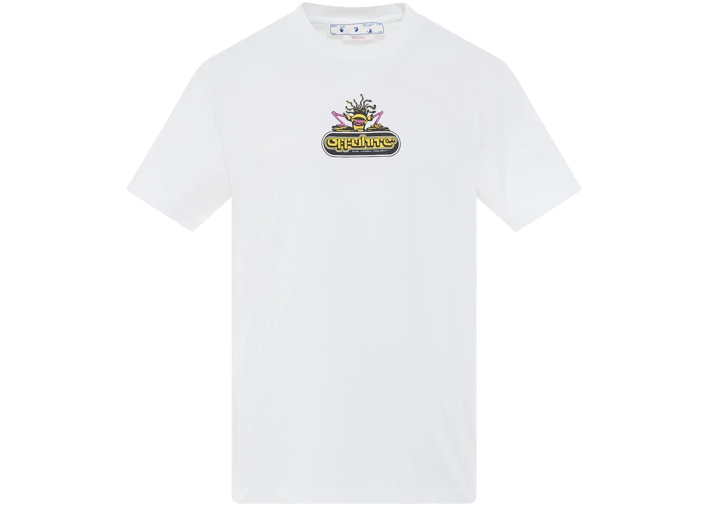 OFF-WHITE DJ Slim Fit T-Shirt White - 1