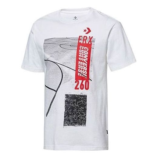 Converse ERX Short Sleeve Graphic Tee 'White' 10018255-A01 - 1