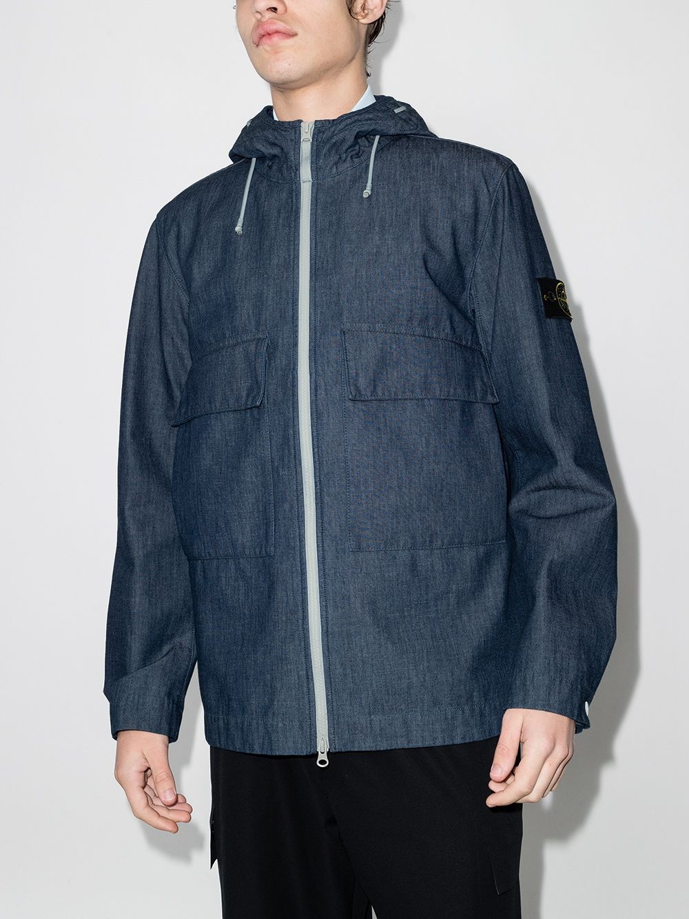 special chambray wash jacket - 2