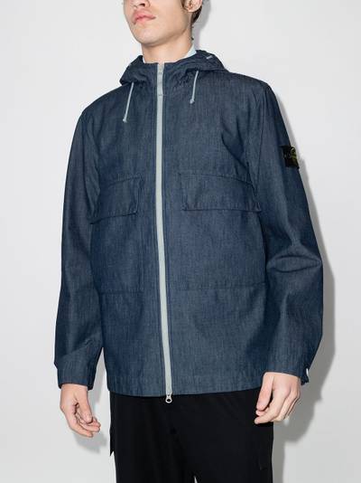 Stone Island special chambray wash jacket outlook