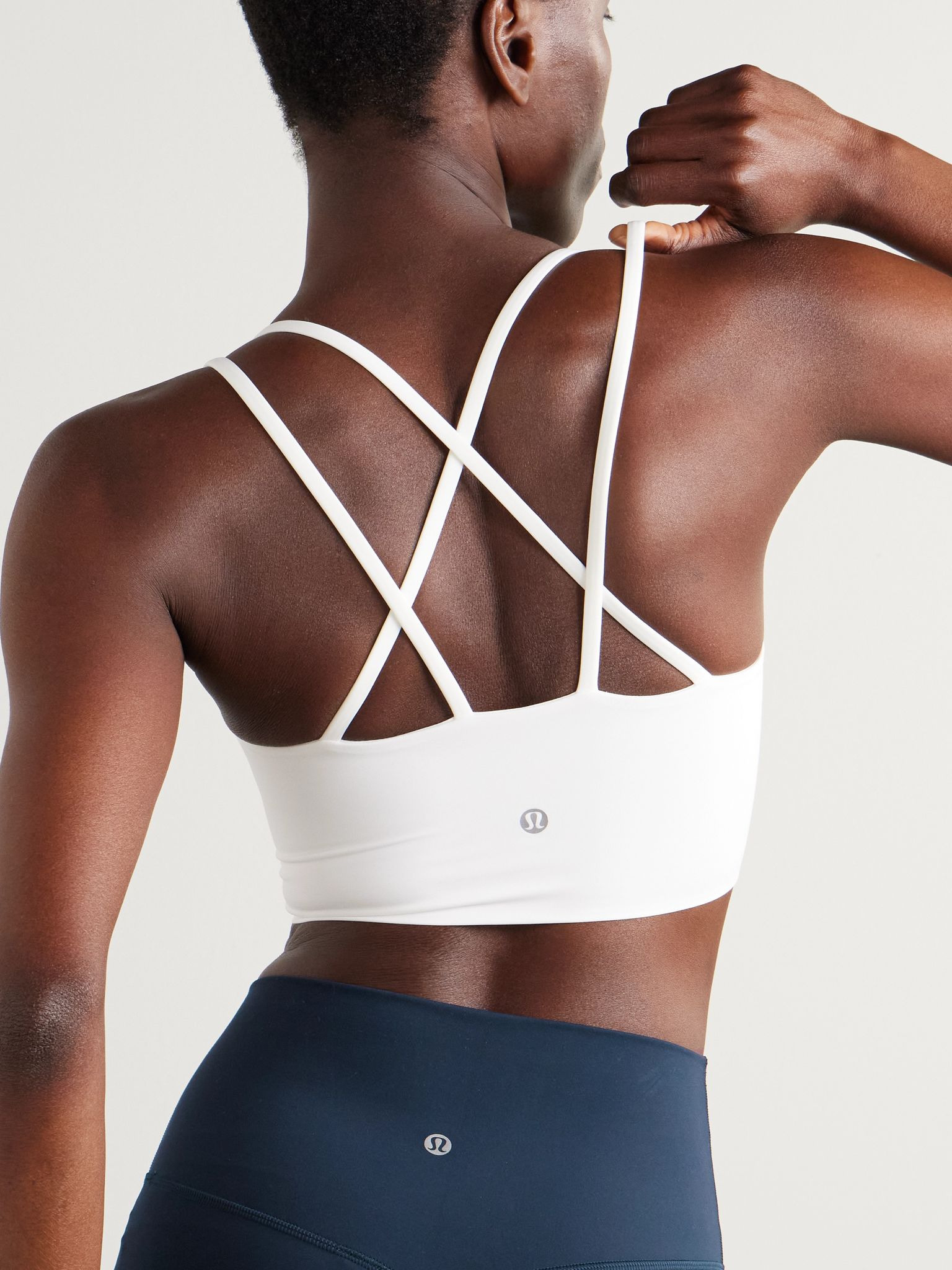 Like A Cloud B/C stretch sports bra White - 3