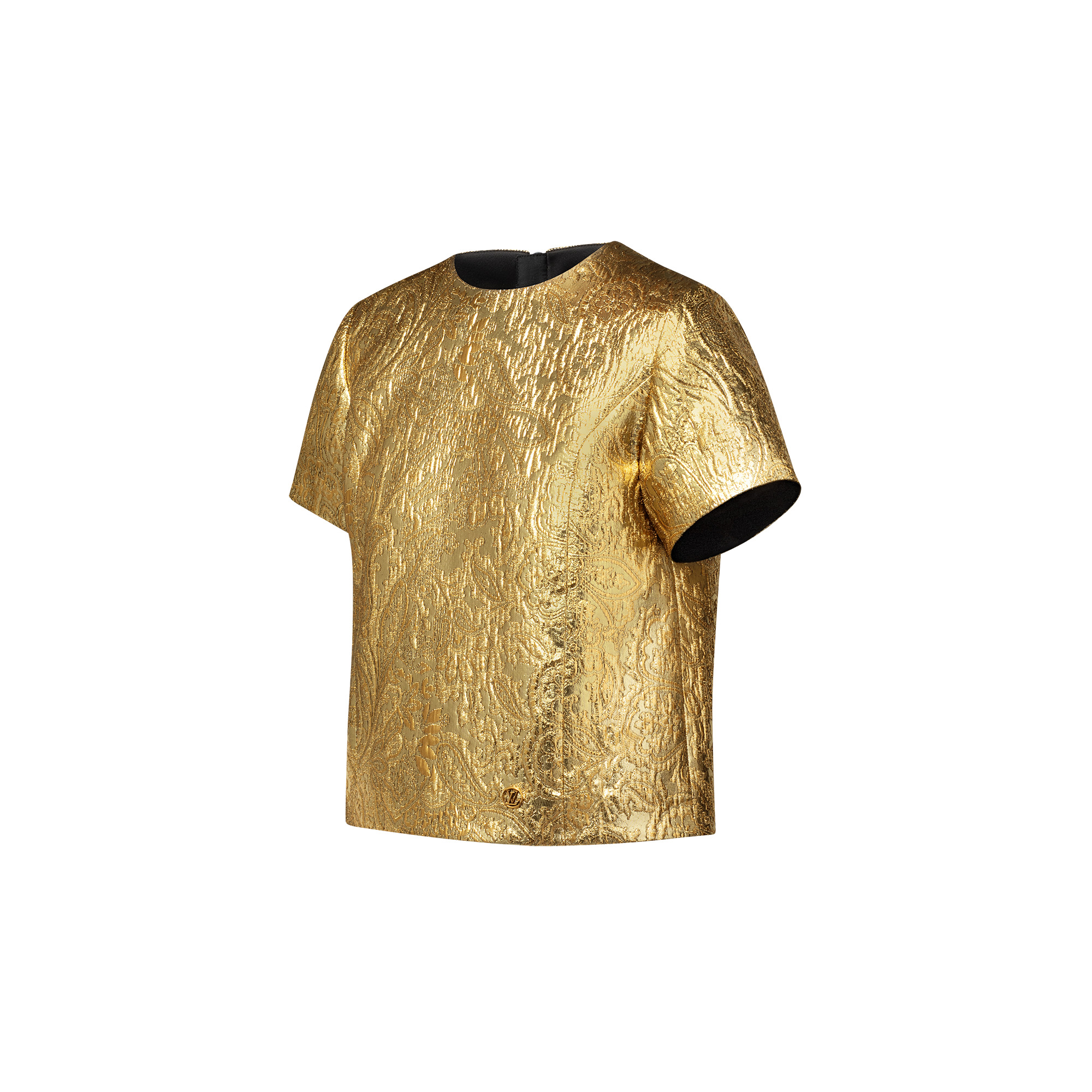 Floral Jacquard Top - 2