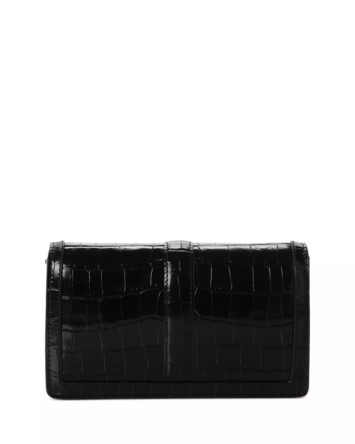 Greca Goddess Croc Embossed Leather Mini Bag - 5