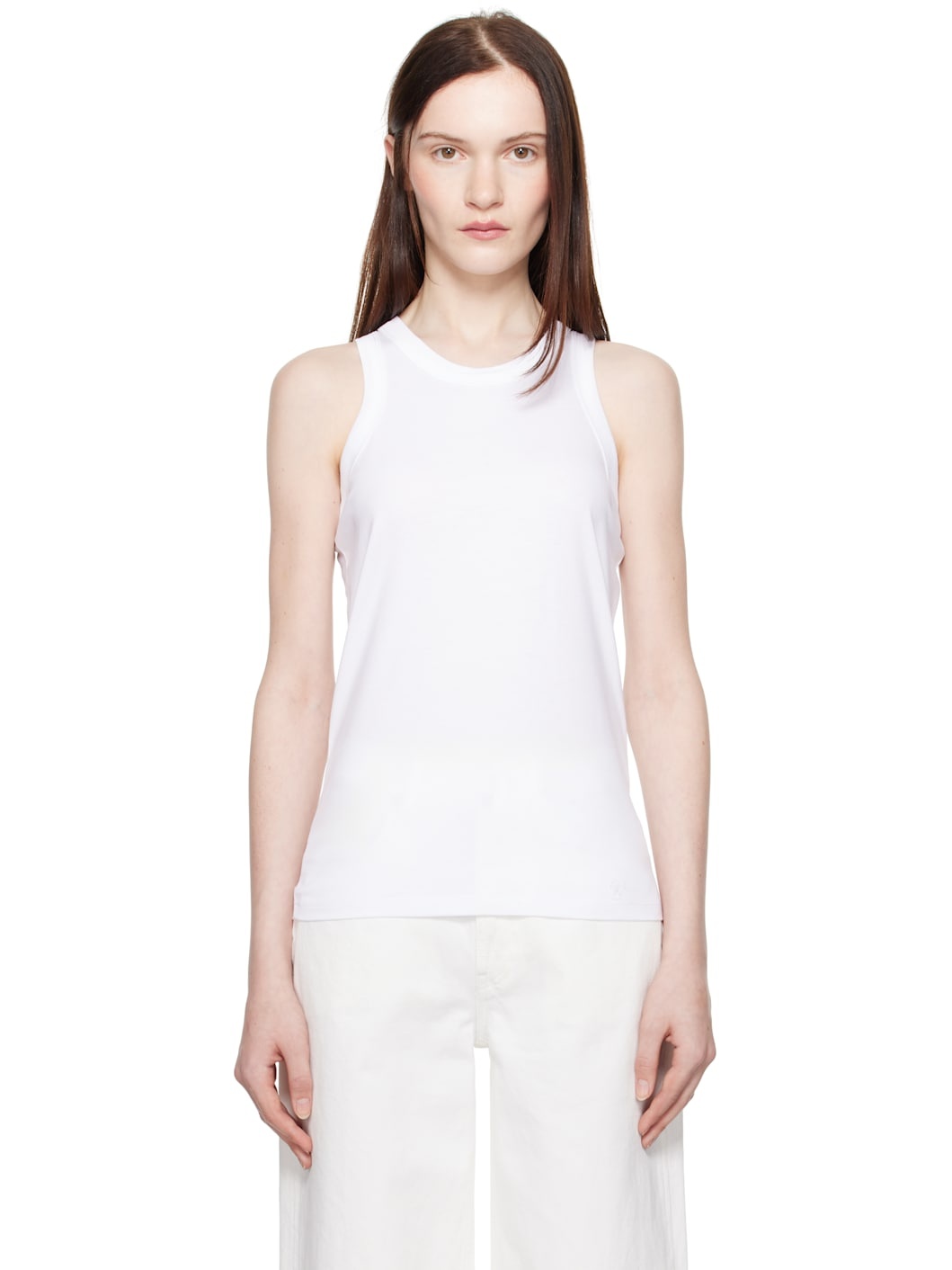 White Poso Tank Top - 1