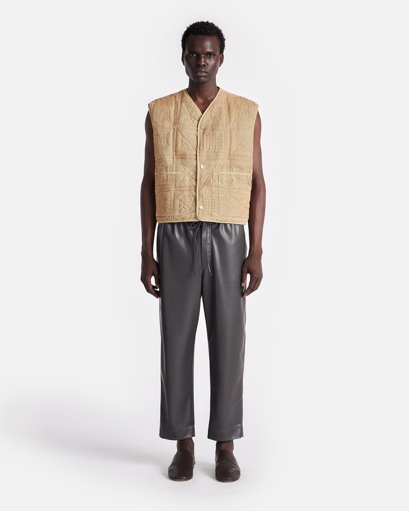 Quilted Tech-Velvet Gilet 7