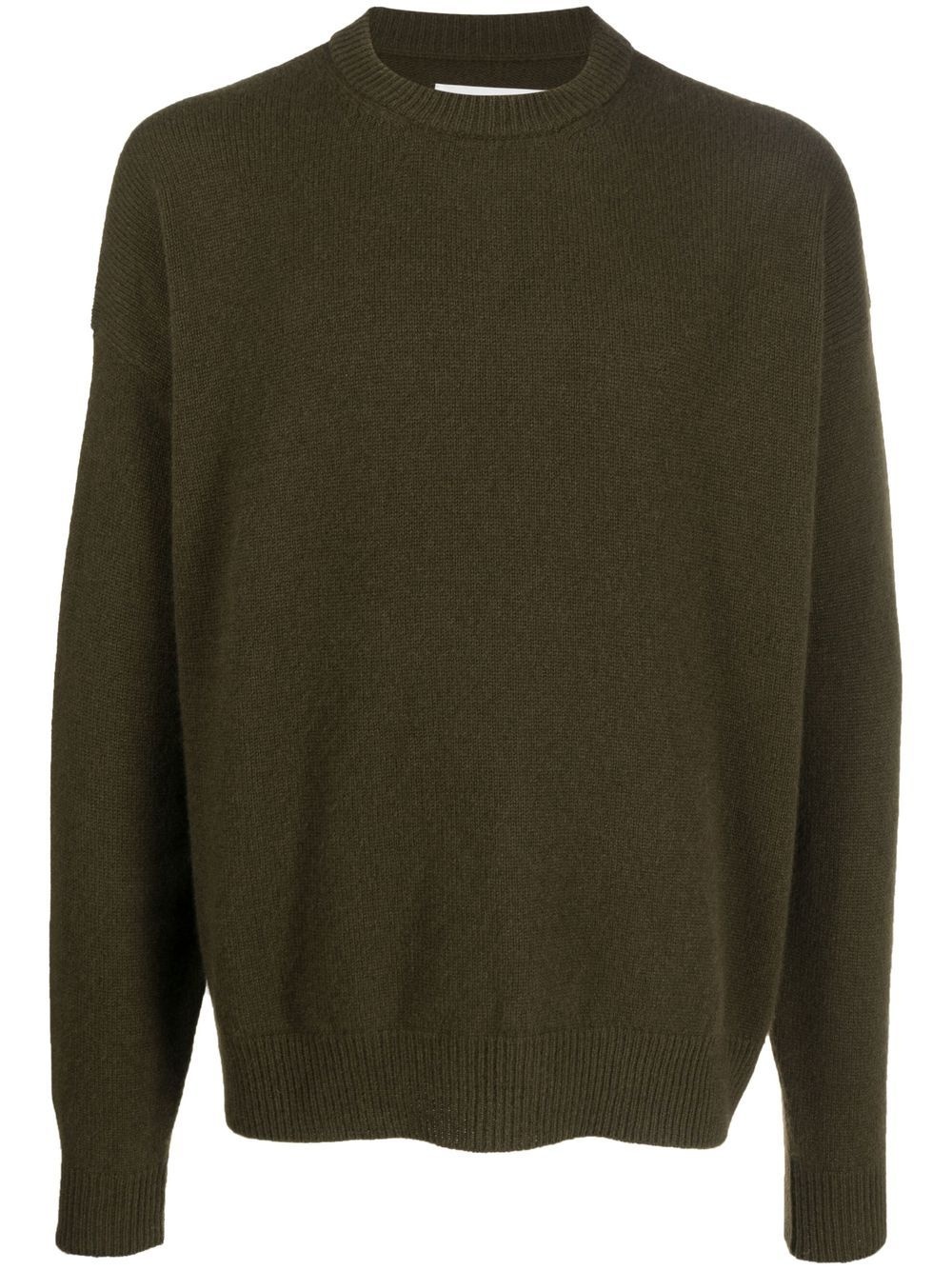 crew neck cashmere jumper - 1