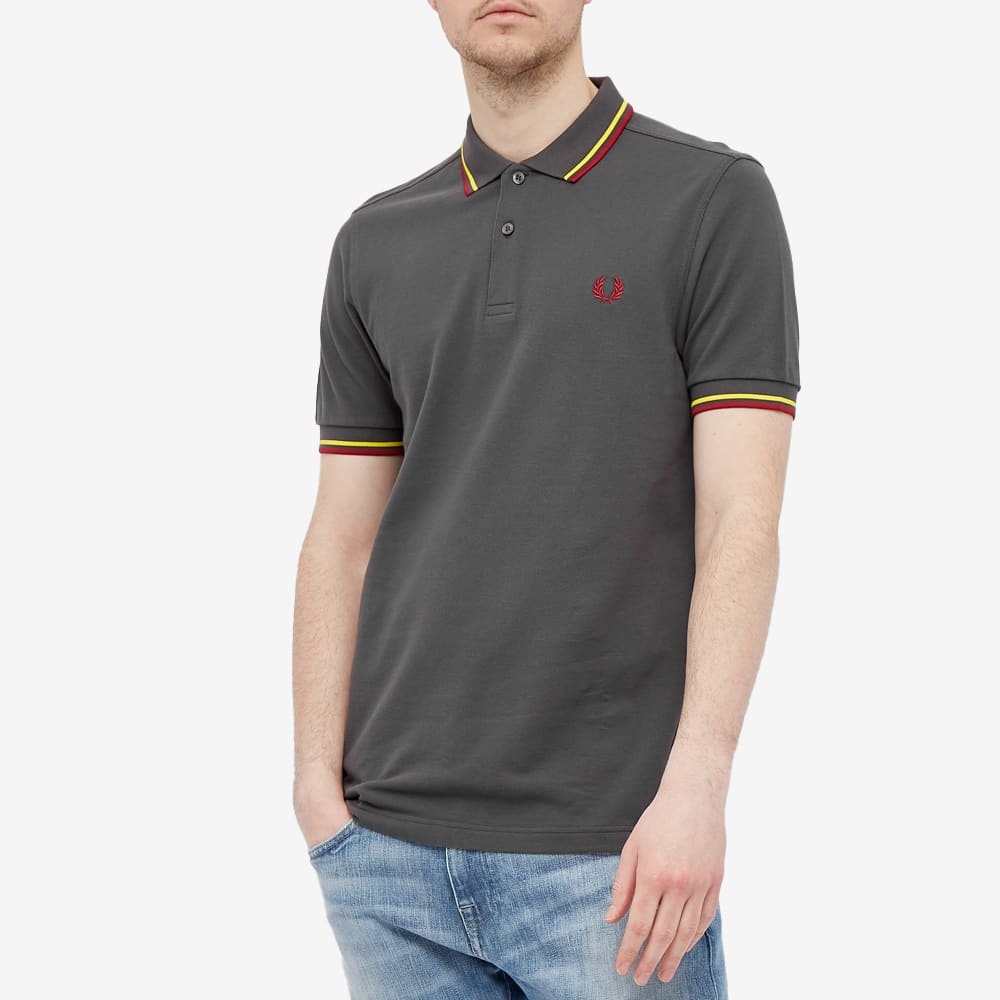 Fred Perry Slim Fit Twin Tipped Polo - 3