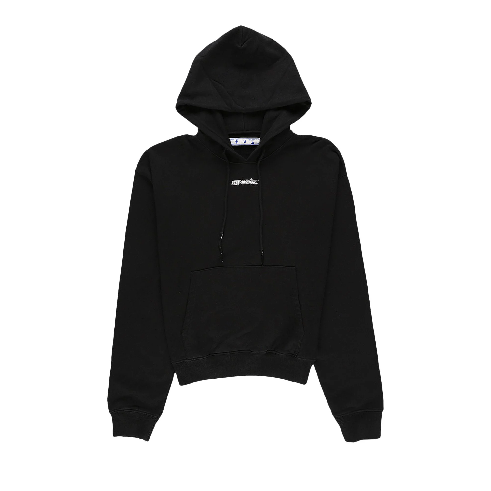 Off-White Marker Over Hoodie 'Black' - 1