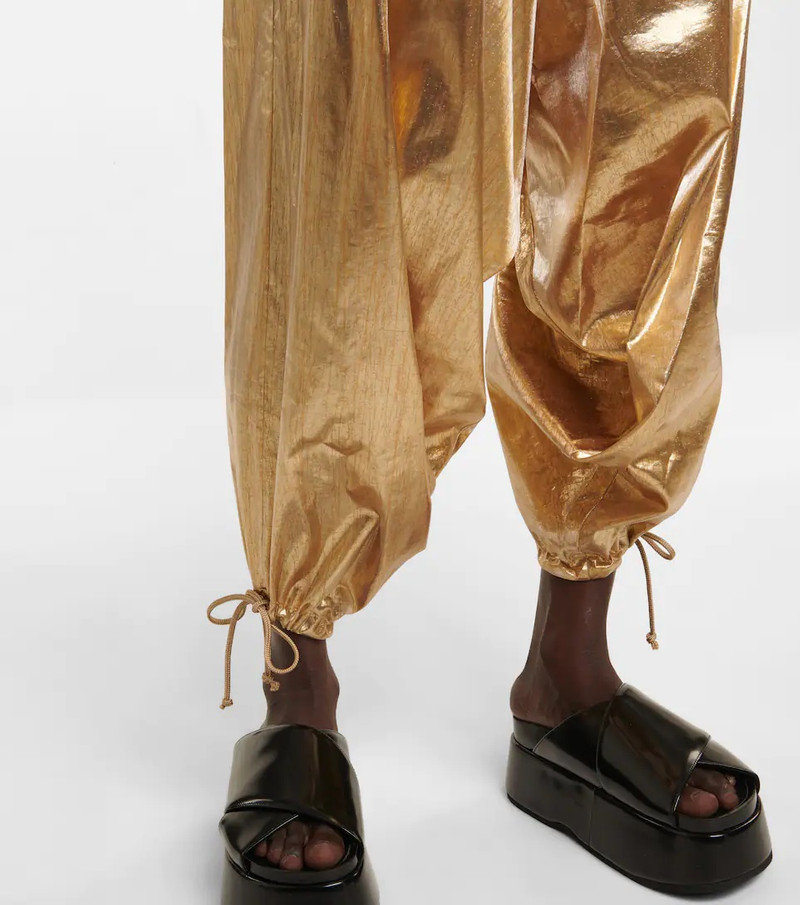 Metallic pants 5