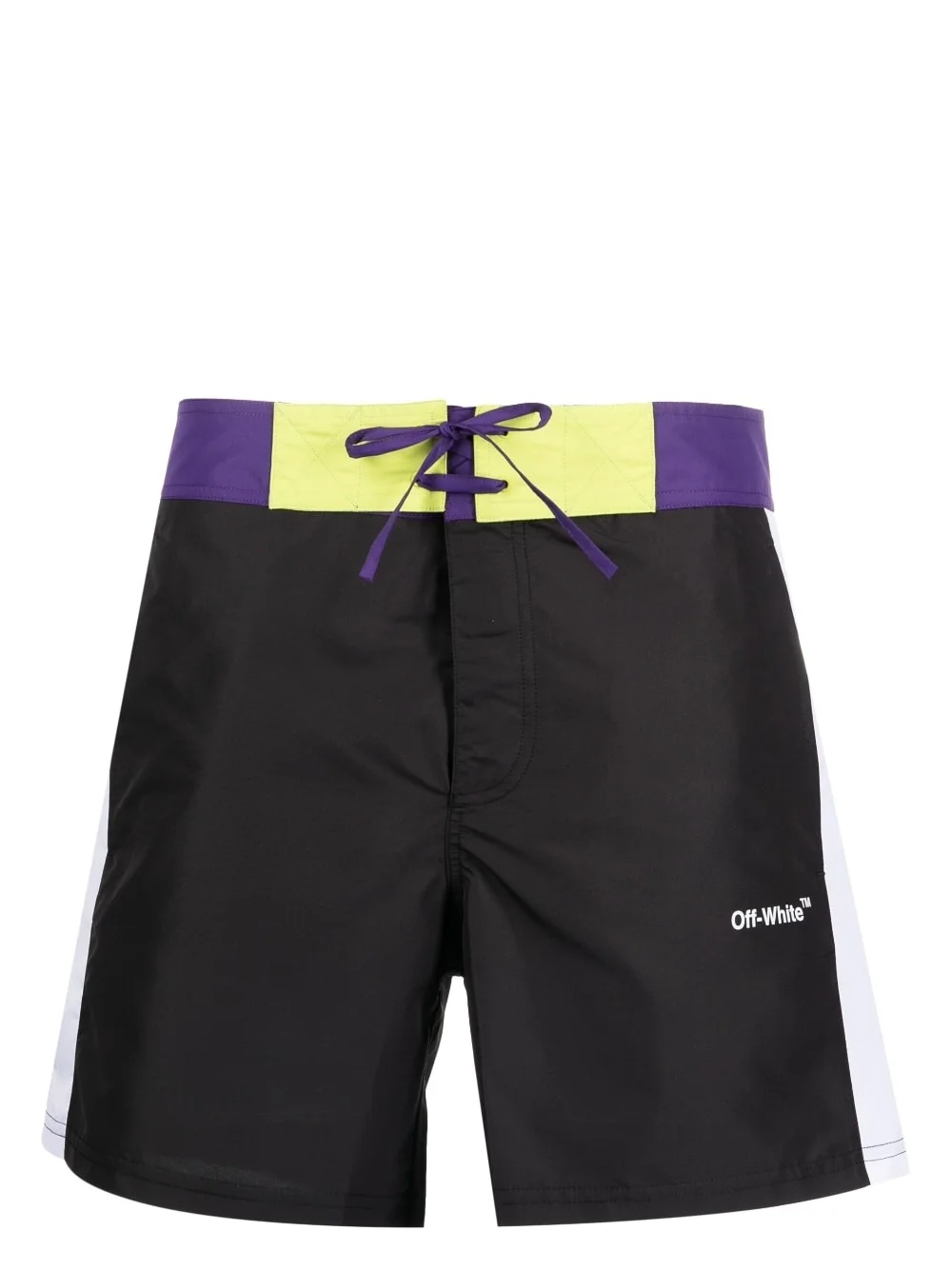 Arrows-print swim shorts - 1