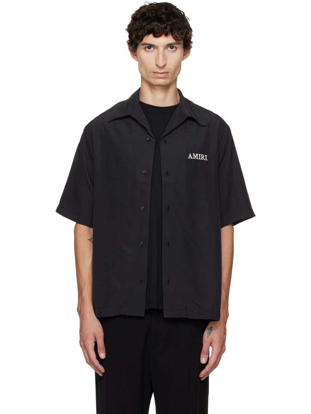 Black 'Amiri' CPR Camp Shirt - 1