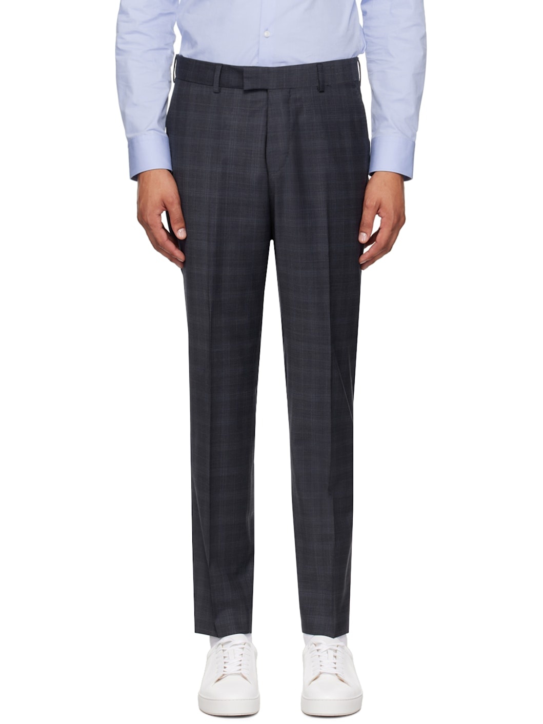 Navy Tenuta Trousers - 1