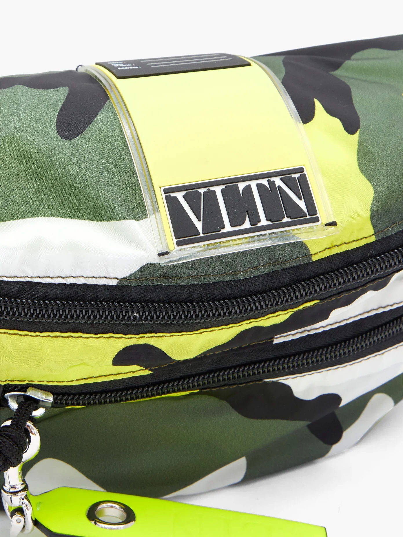 VLTN camouflage-print belt bag - 6