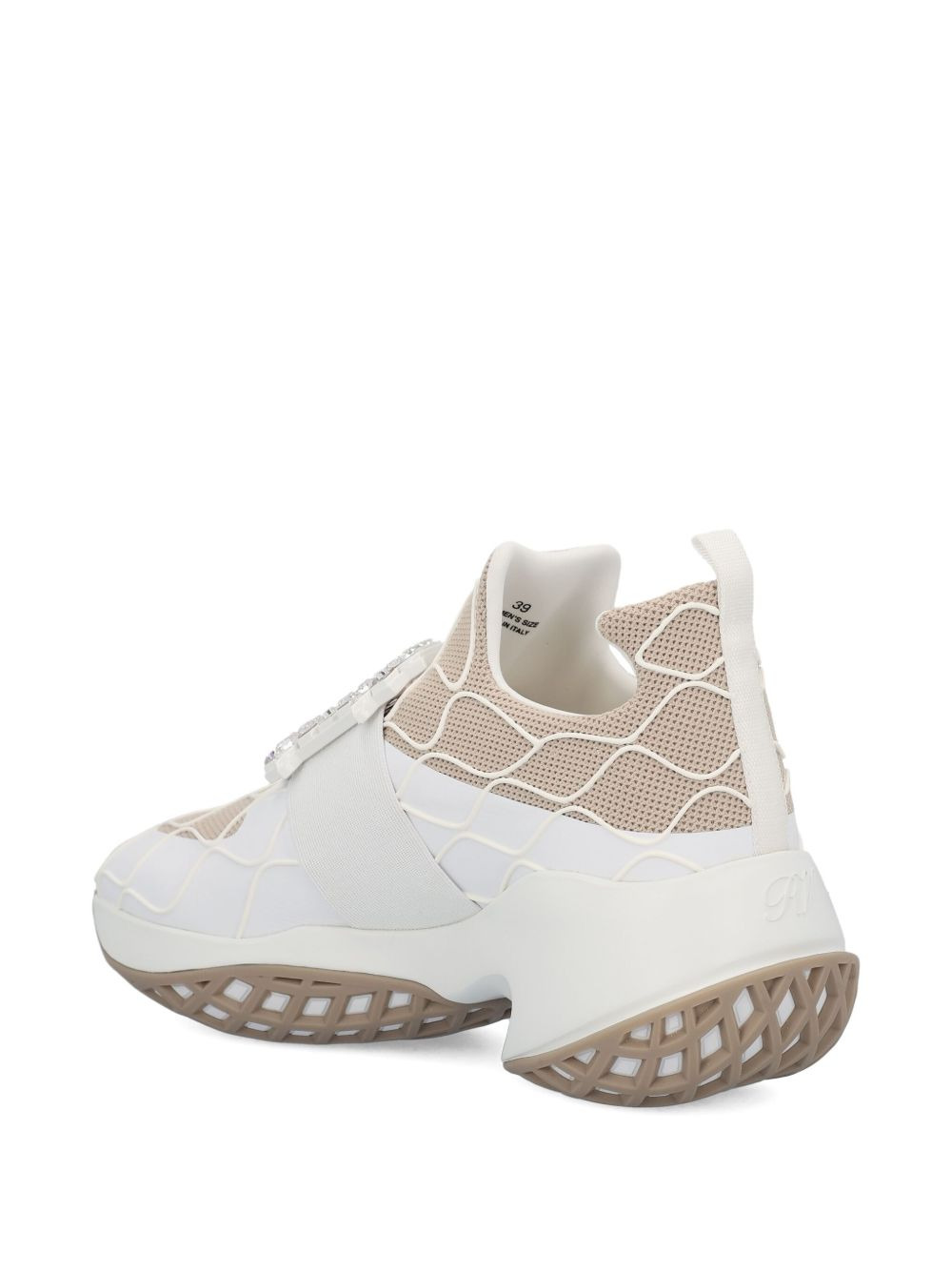 Viv' Run crystal-embellished mesh sneakers - 4