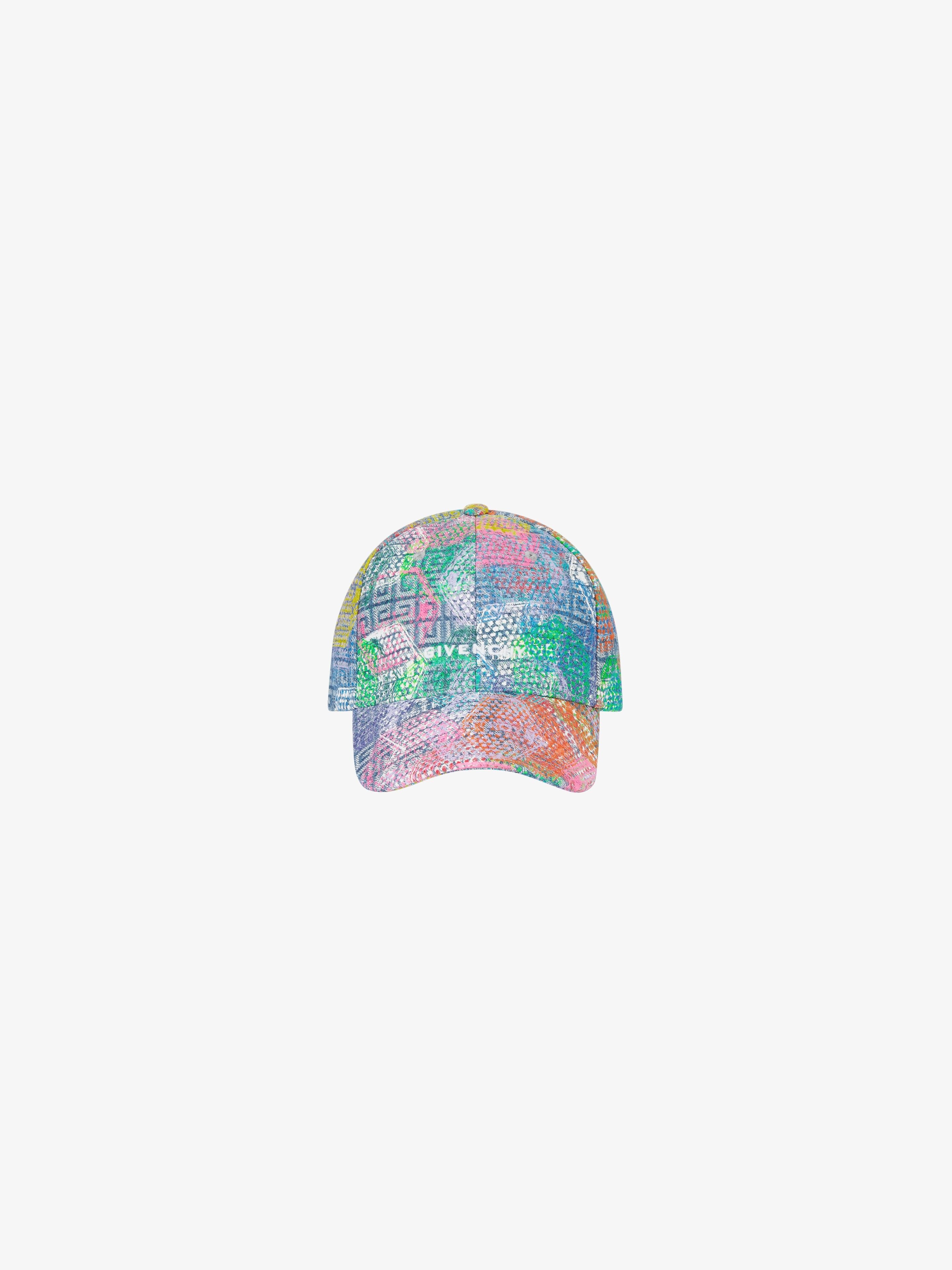 GIVENCHY BSTORY EMBROIDERED CAP WITH PRINT - 1