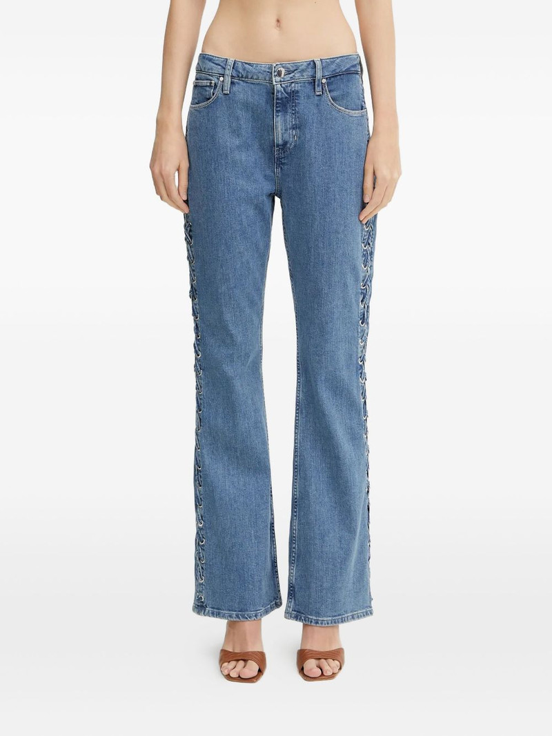 lace-up jeans 1