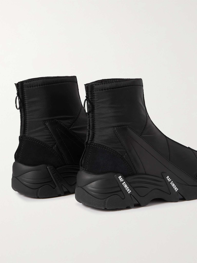 Cylon 22 Quilted Nylon, Leather and Suede Boots 4