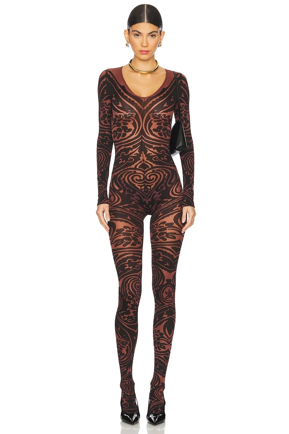 X Etro Body Tattoo Catsuit - 1
