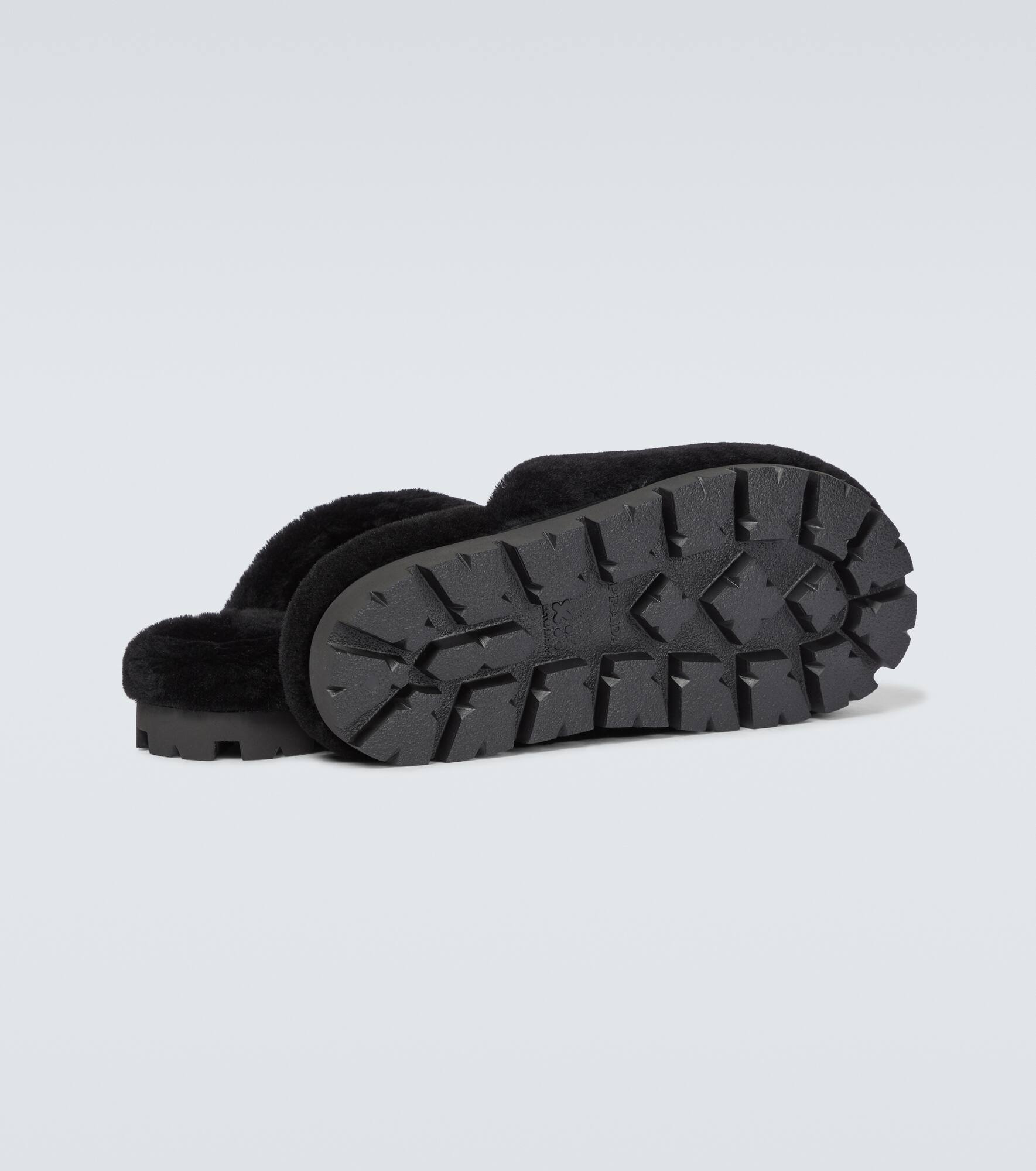 Shearling slippers - 7