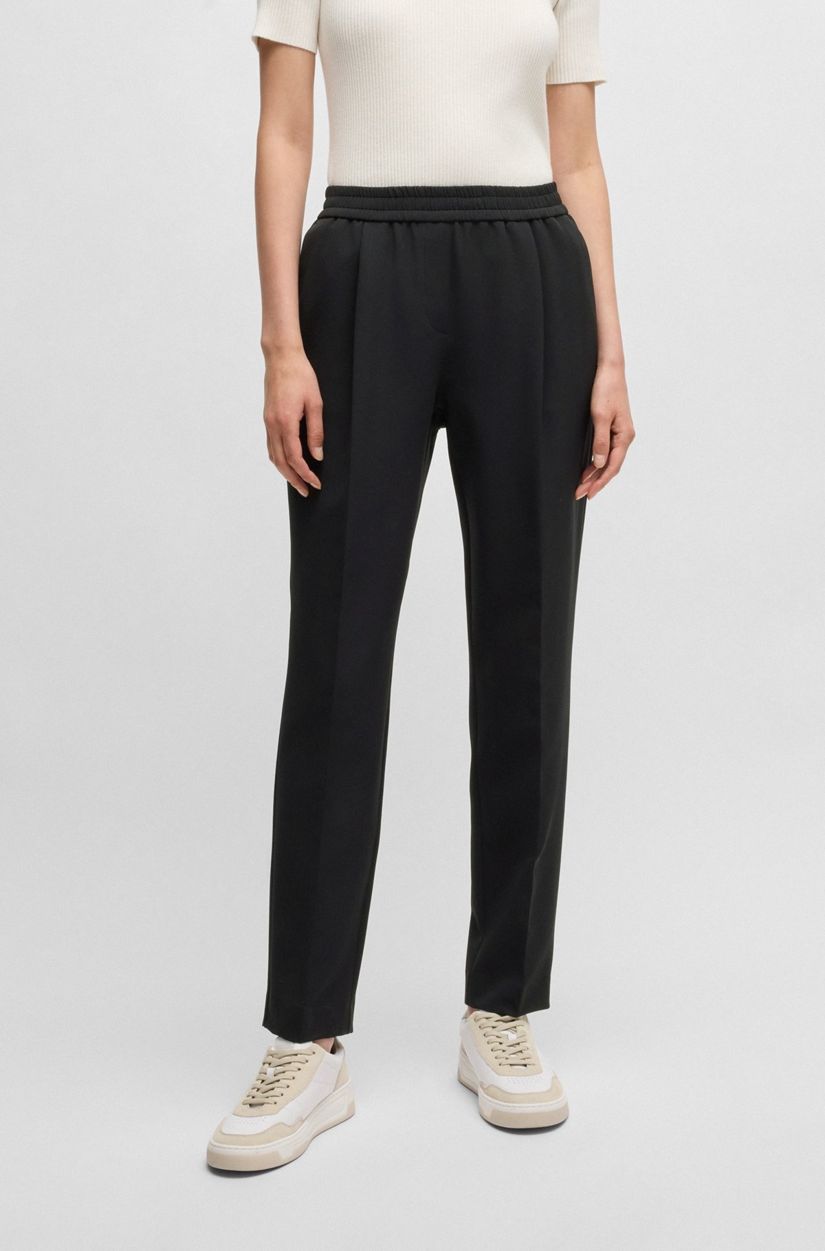 FORMAL TROUSERS IN STRETCH FABRIC - 2