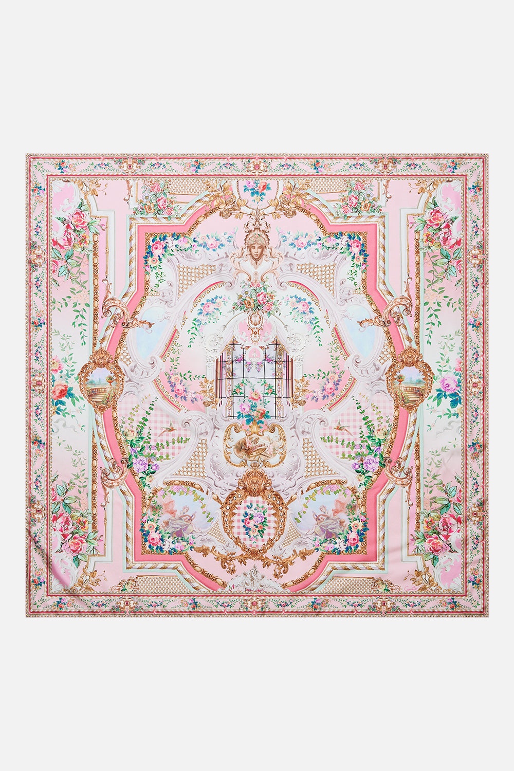 SILK SQUARE SCARF - 2