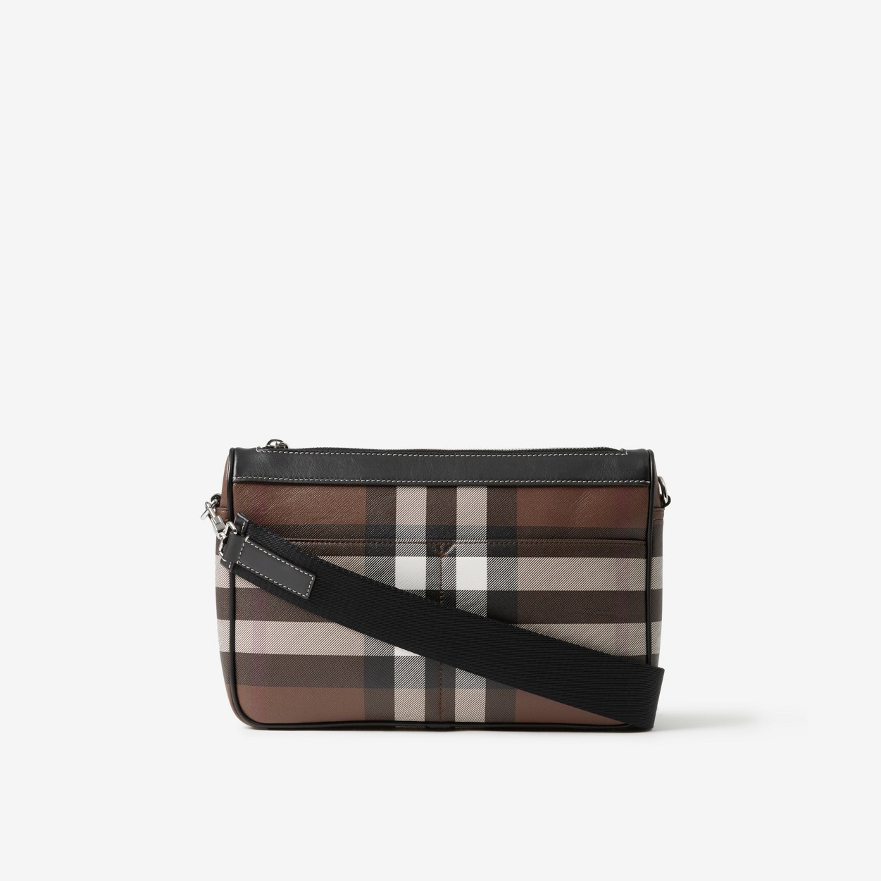 Exaggerated Check Rambler Bag - 3
