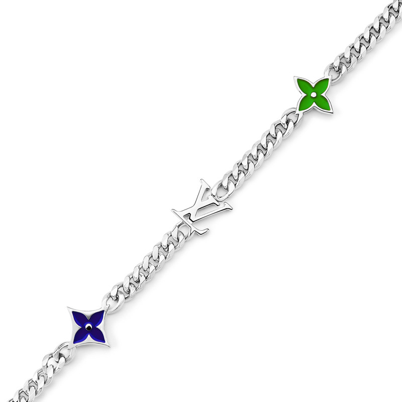 Louis Vuitton Monogram Row Necklace outlook