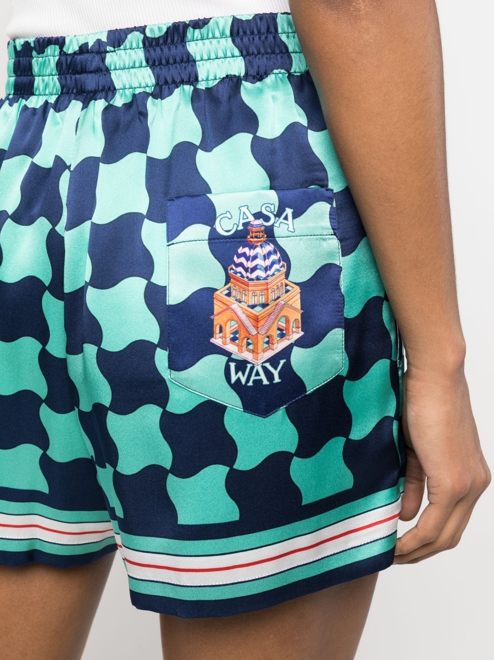 Casa Way silk shorts - 5