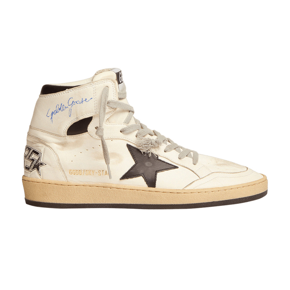 Golden Goose Sky Star High 'White Black' - 1