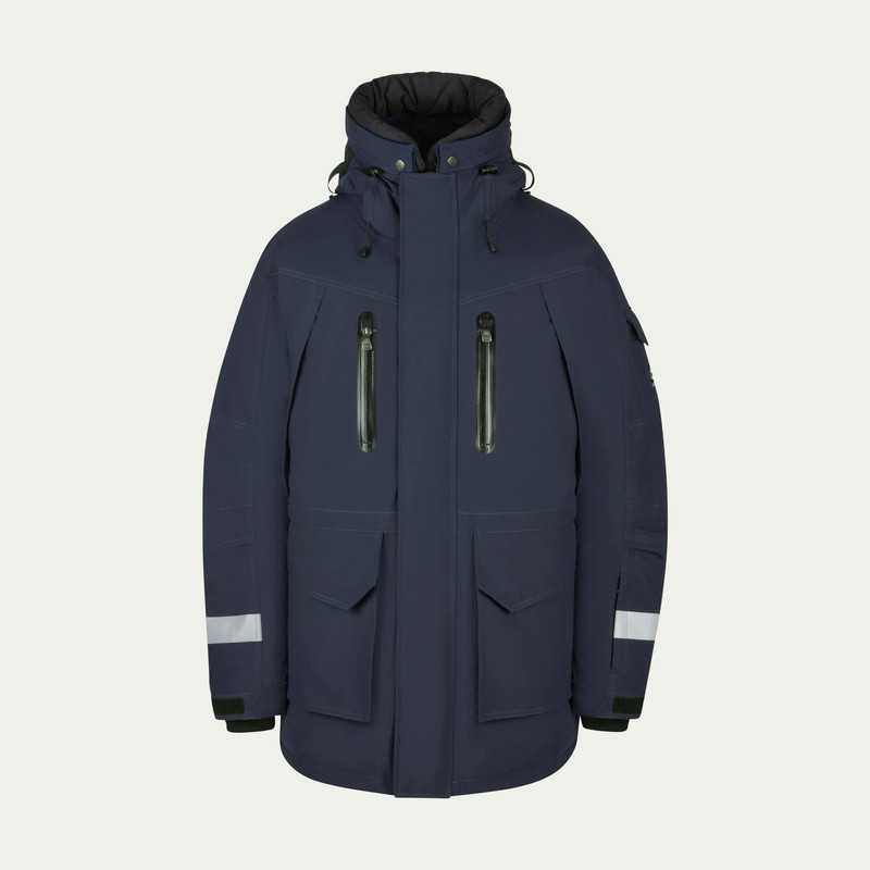 Jökla Arctic professional down parka with hood trim 1